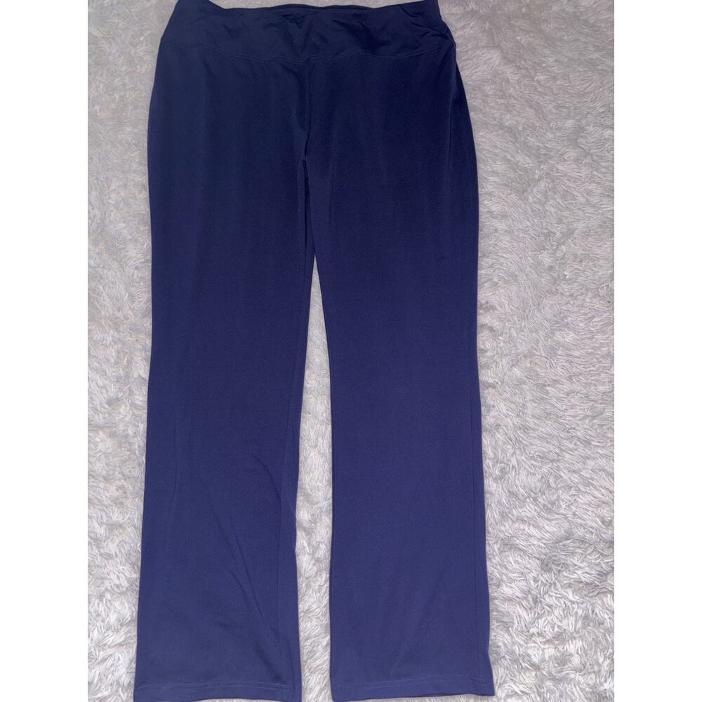 Sunsets and Sweet Tea women's sz. L blue/purple soft pull on pants. Comf